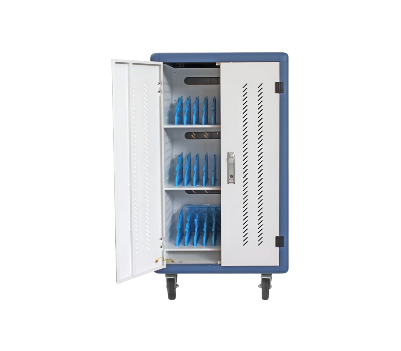 Mobilna stacja ładująca do 30 laptopów Techly – hover